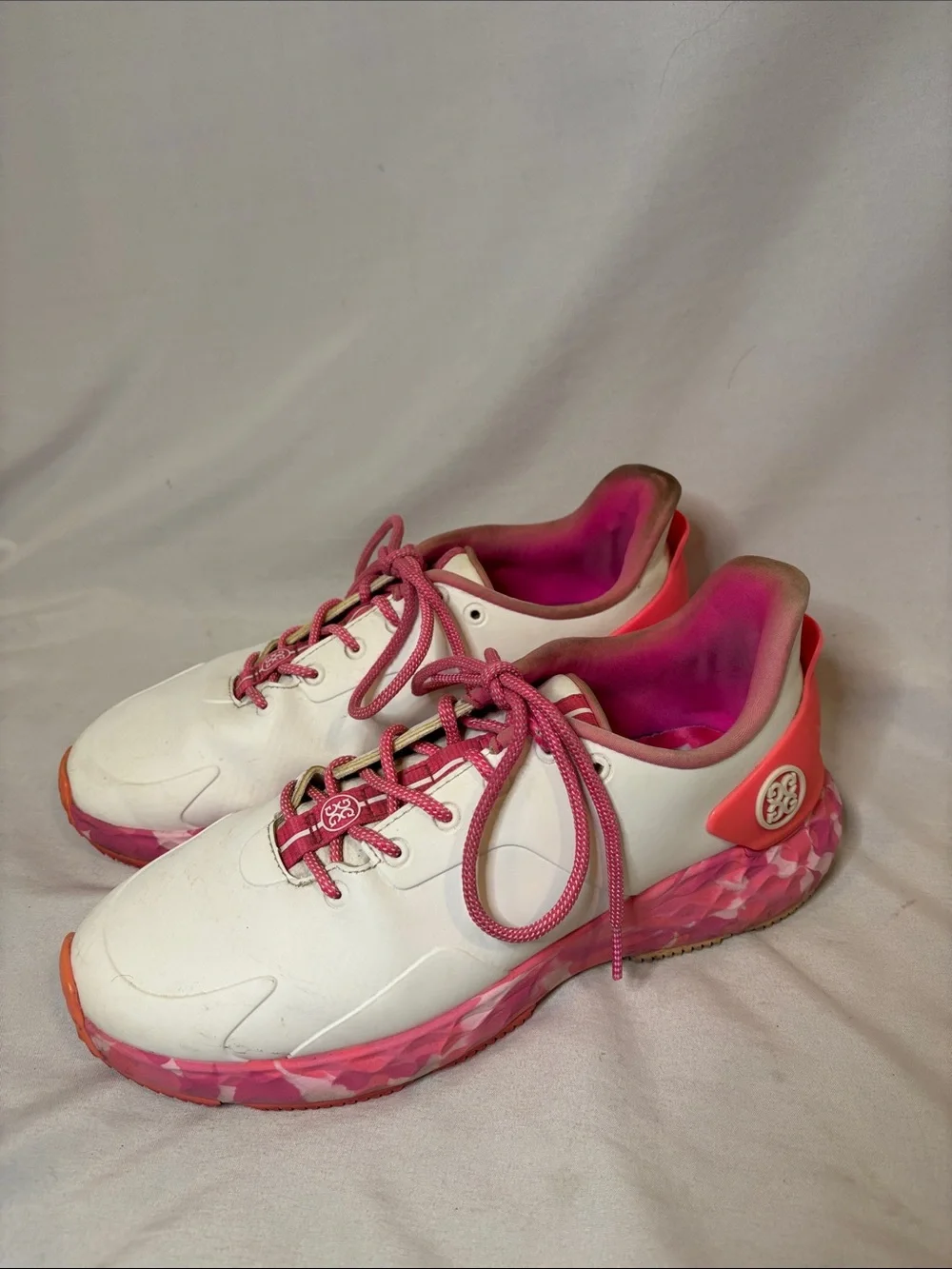G/FORE Women's Camo Sole Spikeless Golf Shoes Pink Size 8.5